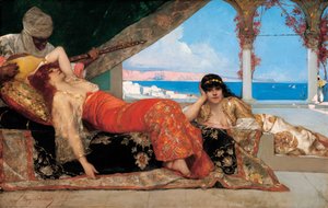 Favoriet van de Emir door Jean Joseph Benjamin Constant